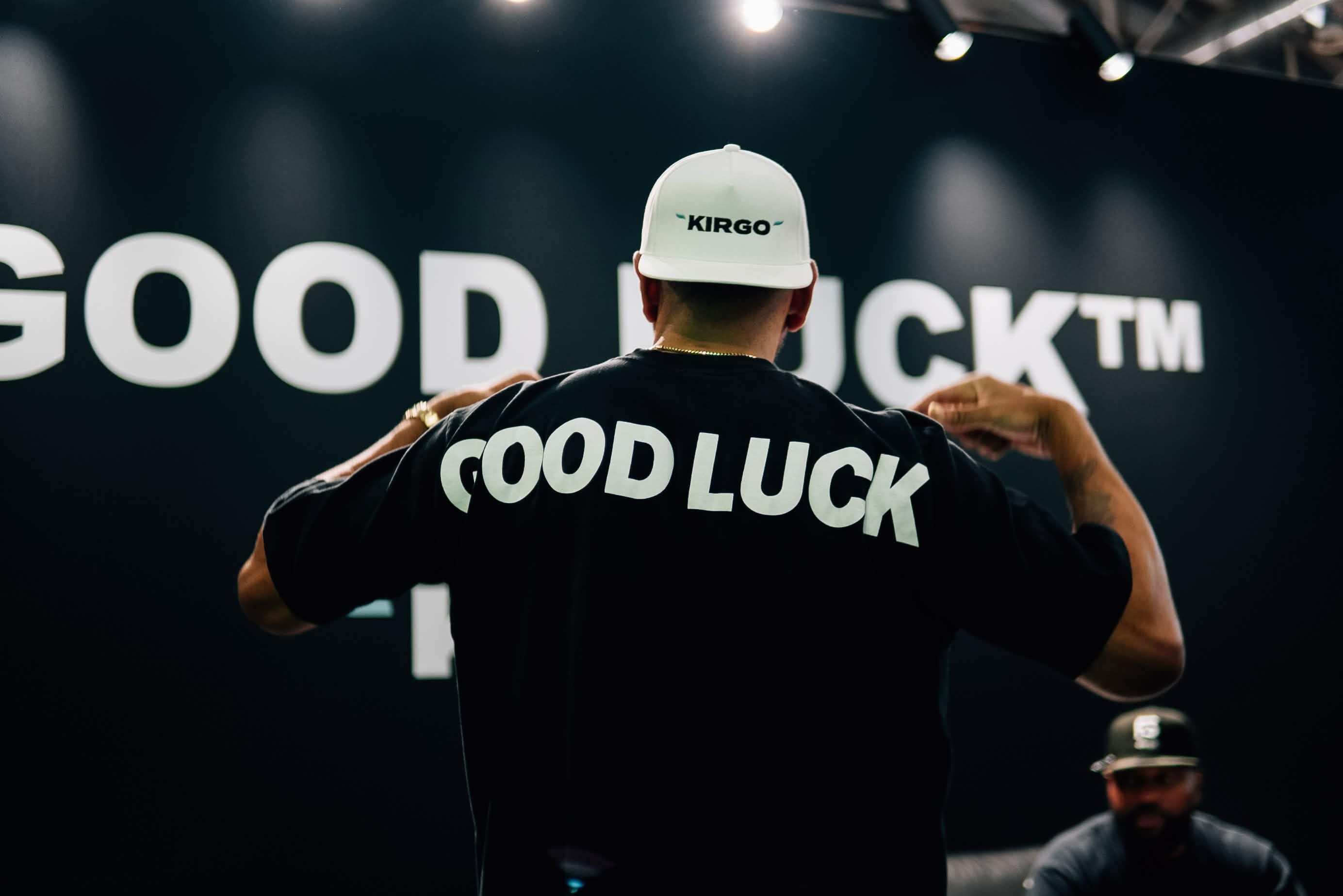 Kirgo GOODLUCK live activation crowd, produced by HYPR